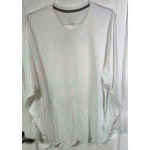 Nike White Dri-Fit XXL Long Sleeve NEW